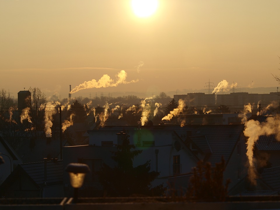 Zanieczyszczenia, emisje, dym