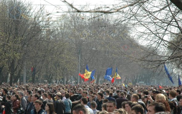 Mołdawia Kiszyniów protesty 2009
