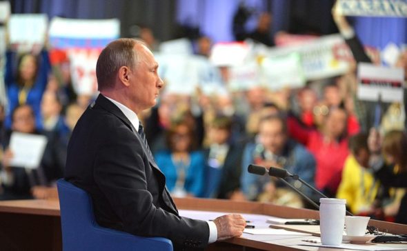 Prezydent Federacji Rosyjskiej Władimir Putin. Fot.: Kremlin