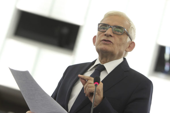 Jerzy Buzek. Fot. Biuro poselskie Jerzego Buzka.