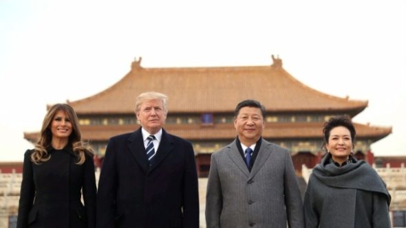 Trump Xi Pekin