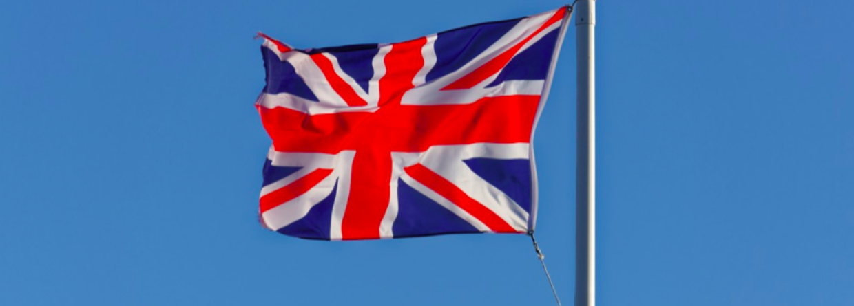 Flaga Wielkiej Brytanii. Fot. Wikimedia Commons