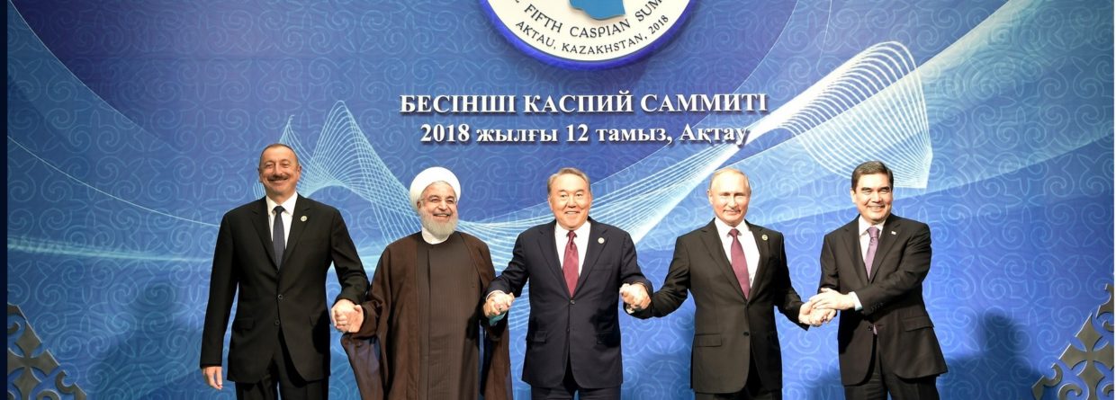 Szczyt Kaspijski z udziałem Władimira Putina i pozostałych przywódców regionu. Fot. Kremlin. ru