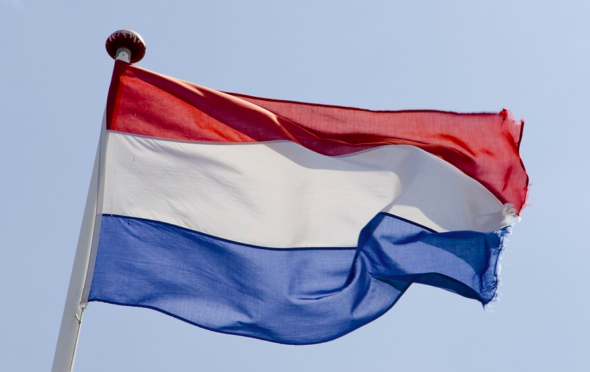 Holandia Flaga Holandii. Źródło: max pixel