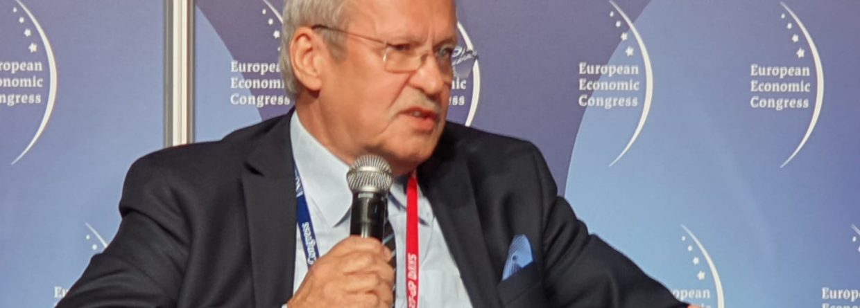 Prof. Janusz Steinhoff podczas EKG 2019 fot. BiznesAlert.pl