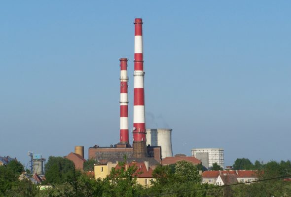 Elektrociepłownia Czechnica. Źródło:Wikipedia