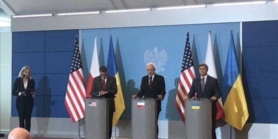 Porozumienie Polska-USA-Ukraina. Fot. Biuro Pełnomocnika Rządu ds strategicznej infrastruktury energetycznej