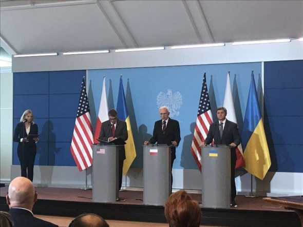 Porozumienie Polska-USA-Ukraina fot Biuro Pełnomocnika Rządu ds strategicznej infrastruktury energetycznej