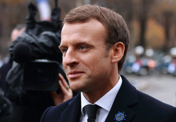 Prezydent Francji Emmanuel Macron. Źródło: wikicommons