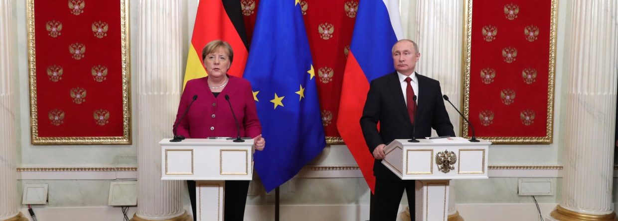 Konferencja prasowa Kanclerz Merkel i Prezydenta Putina fot. kremlin.ru