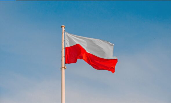 Flaga Polski. Źródło: freepik