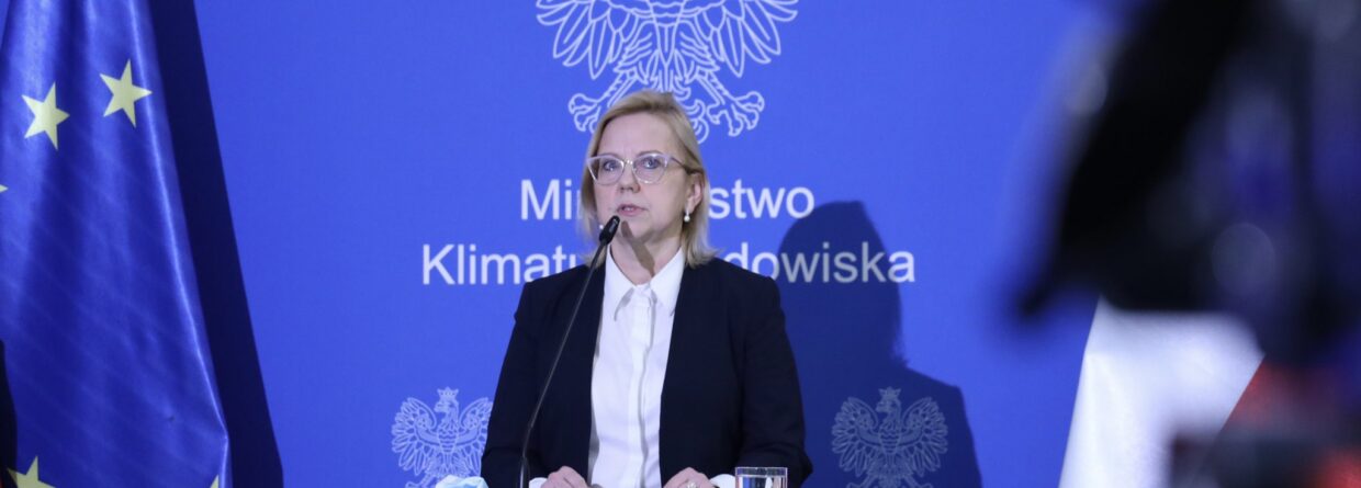 Anna Moskwa. Fot. Ministerstwo klimatu i środowiska.