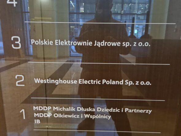 Polskie Elektrownie Jądrowe i Westinghouse w Warszawie. Fot. Wojciech Jakóbik.