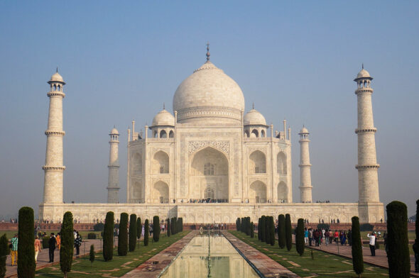 Taj Mahal w Indiach. Źródło Flickr