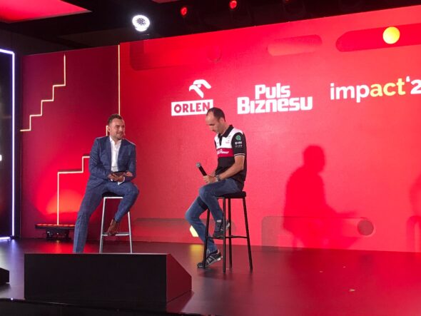 Robert Kubica na impact’22. Fot. Michał Perzyński