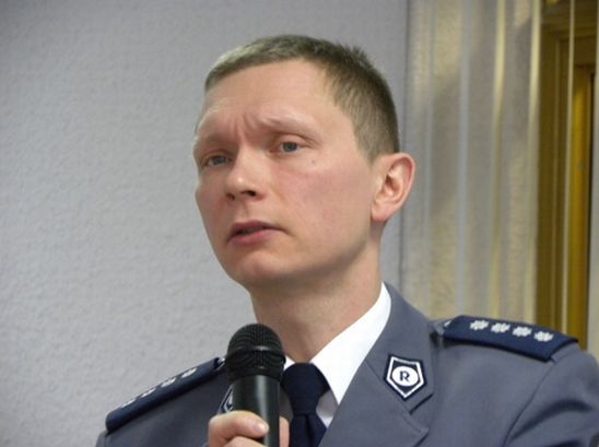 Rafał Kozłowski podinsp. policji