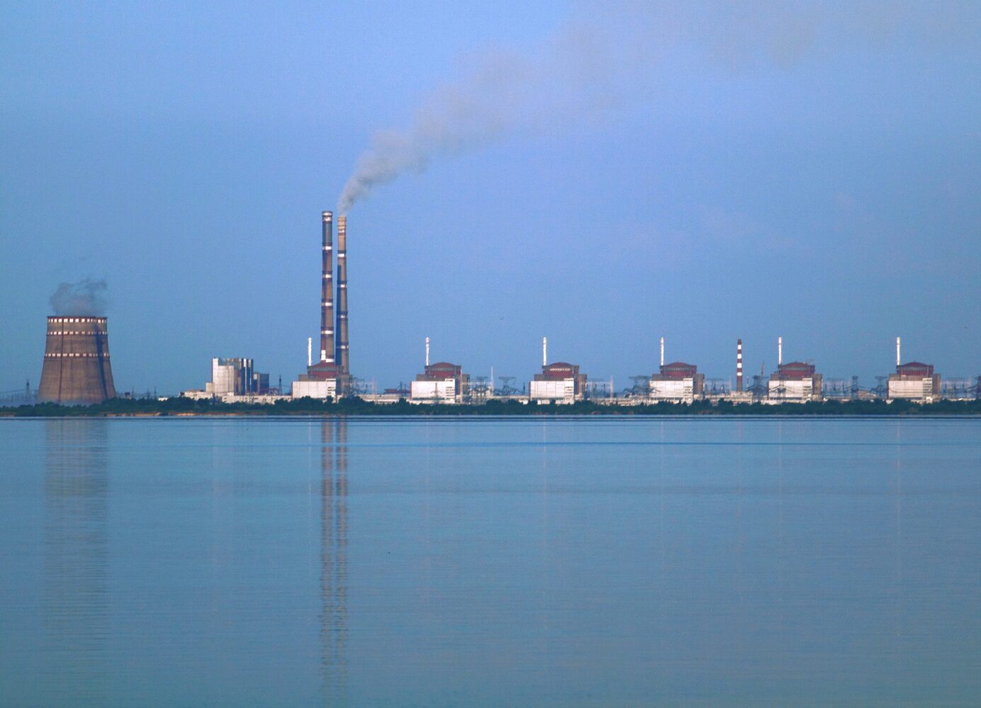 Elektrownia jądrowa Zaporoże. Fot. Wikimedia Commons.
