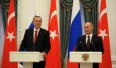 Recep Tayyip Erdogan (L) i Władimir Putin (P). Fot: Kremlin.ru