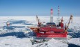 Platforma Gazpromu Prirazłomnaja w Arktyce