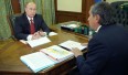 Prezydent Władimir Putin i Igor Sieczin (prezes Rosnieftu). Fot. Rosnieft