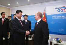 Xi Jinping i Władimir Putin. Fot. Kancelaria Prezydenta Federacji Rosyjskiej.