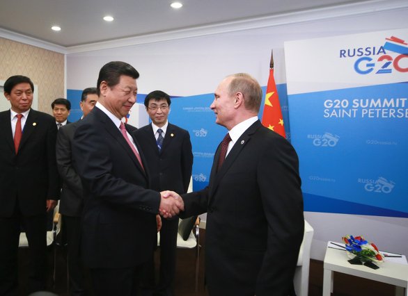 Xi Jinping i Władimir Putin. Fot. Kancelaria Prezydenta Federacji Rosyjskiej.