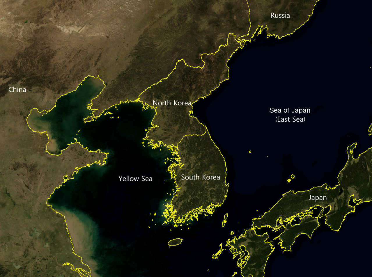 Półwysep Koreański. Grafika: Wikimedia Commons