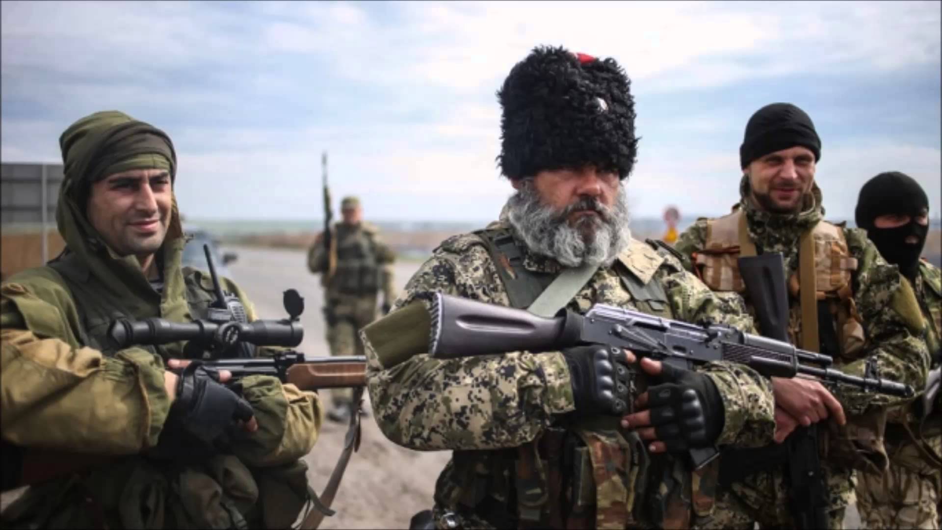 Bojownicy w Donbasie. Fot. Wikimedia Commons