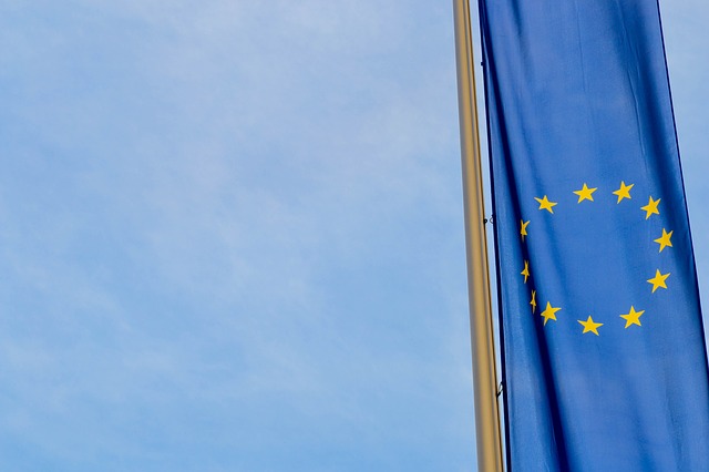 Flaga Unii Europejskiej. Fot. Wikimedia Commons