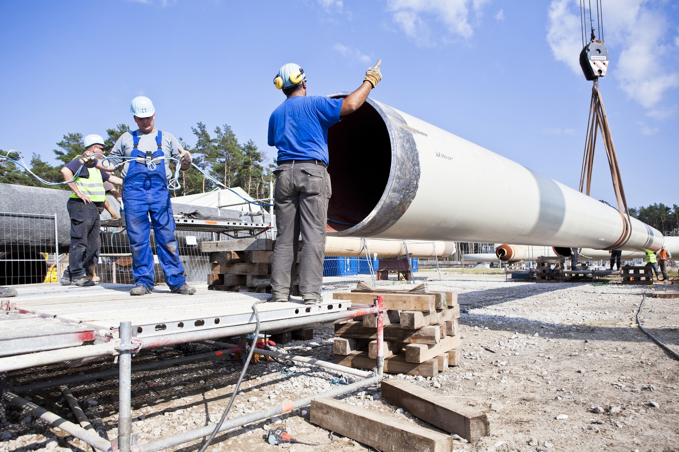 Budowa gazociągu. Fot. Nord Stream AG