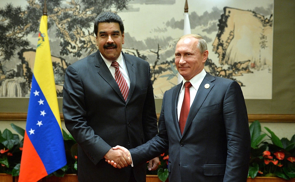 Nicolas Maduro i Władimir Putin. Fot. Kremlin.ru