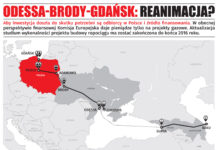 Ropociąg Odessa-Brody-Gdańsk. Grafika: BiznesAlert.pl