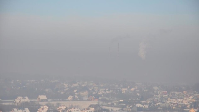 Smog nad Krakowem / fot. Wikimedia Commons