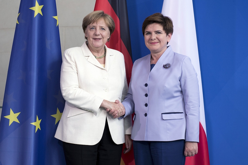 Angela Merkel i Beata Szydło. Fot: Kancelaria Premiera