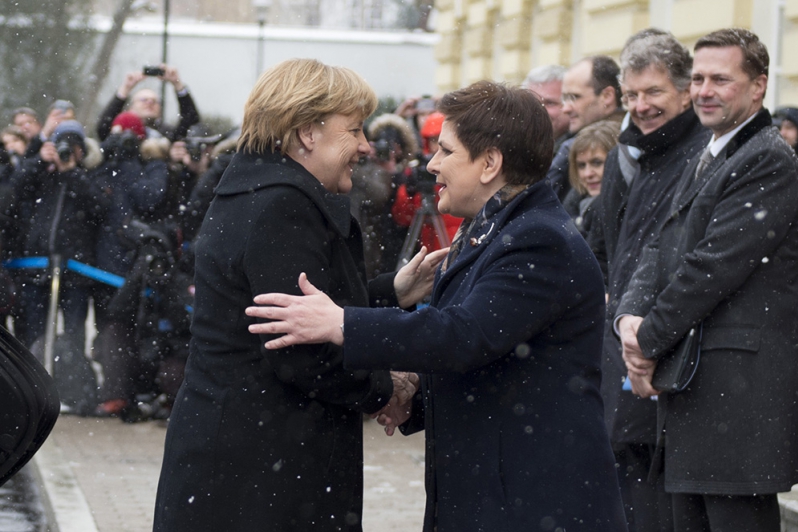 Angela Merkel i Beata Szydło. Fot. Kancelaria Premiera