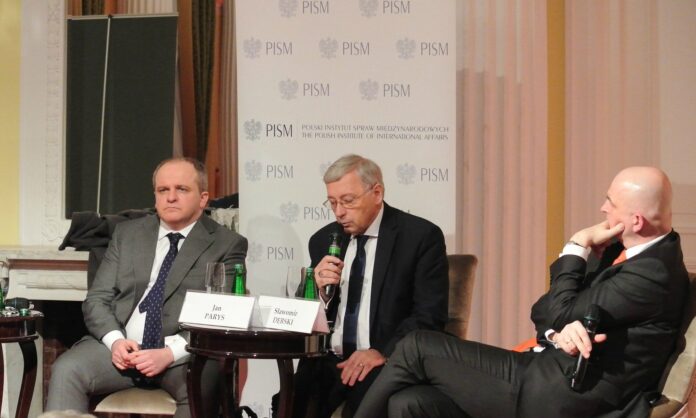 Paweł Kowal, Jan Parys, Sławomir Dębski. Fot. PISM