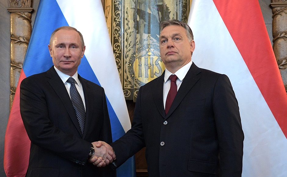 Władimir Putin i Wiktor Orban. Fot. Kremlin.ru
