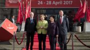 Beata Szydło i Angela Merkel na Hannover Messe. Fot. KPRM