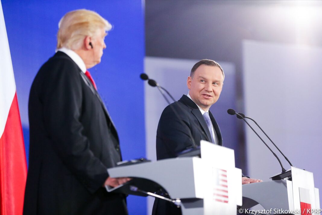 Donald Trump i Andrzej Duda. Fot. Kancelaria Prezydenta RP