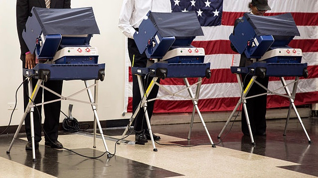 Voting machine USA