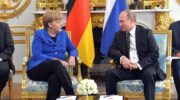 Angela Merkel i Władimir Putin