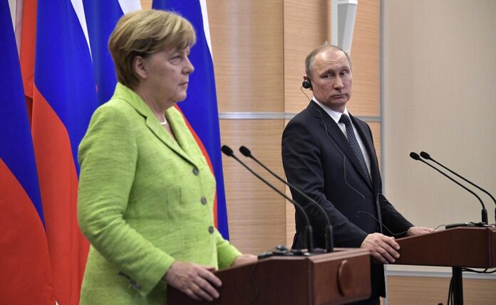 Angela Merkel Władimir Putin