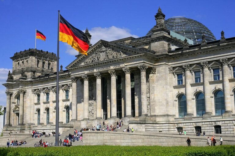 reichstag Niemcy Berlin