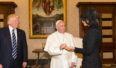 Wizyta pary prezydenckiej z USA u Papieża Franciszka. Fot.: Wikimedia Commons