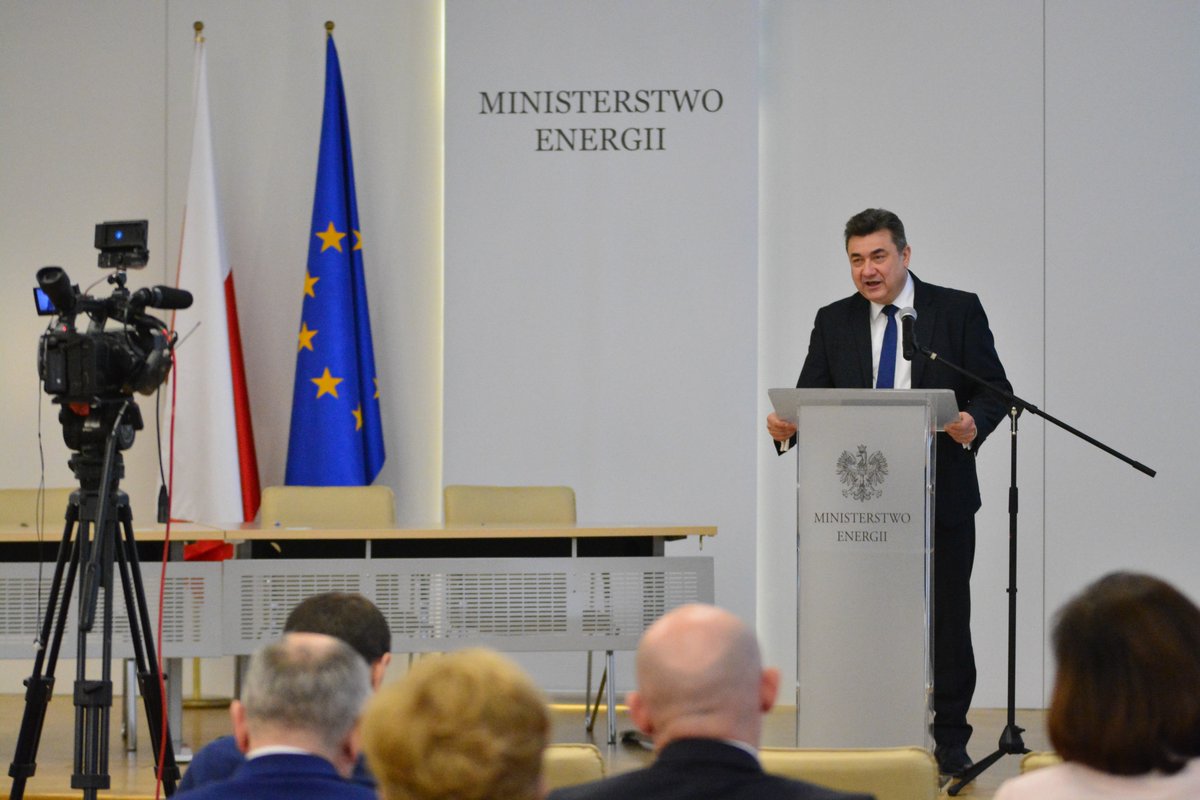 Wiceminister Energii, Grzegorz Tobiszowski, Fot. Ministerstwo Energii , Źródło: Twitter
