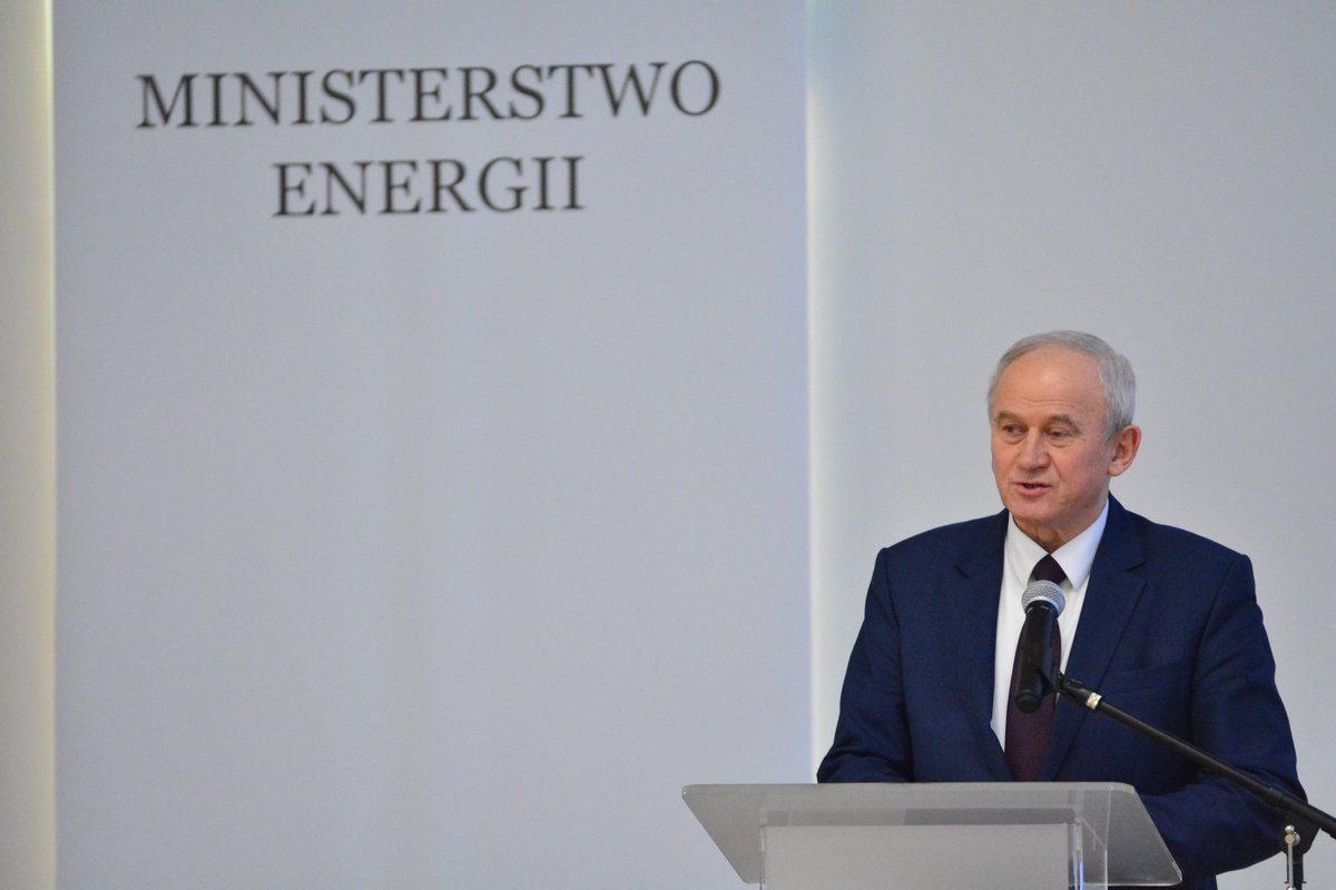Minister Energii,Krzysztof Tchórzewski, Fot. Ministerstwo Energii , Źródło: Twitter