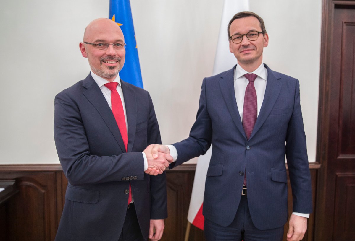 Premier powołał wiceministra Kurtykę na pełnomocnika rządu ds. COP24 w Katowicach Fot. KPRM