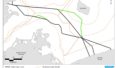 Proponowane trasy przebiegu Baltic Pipe. Źródło: Gaz-System, Ramboll