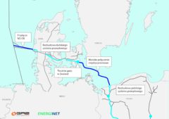Trasa Baltic Pipe. Źródło: Gaz-System