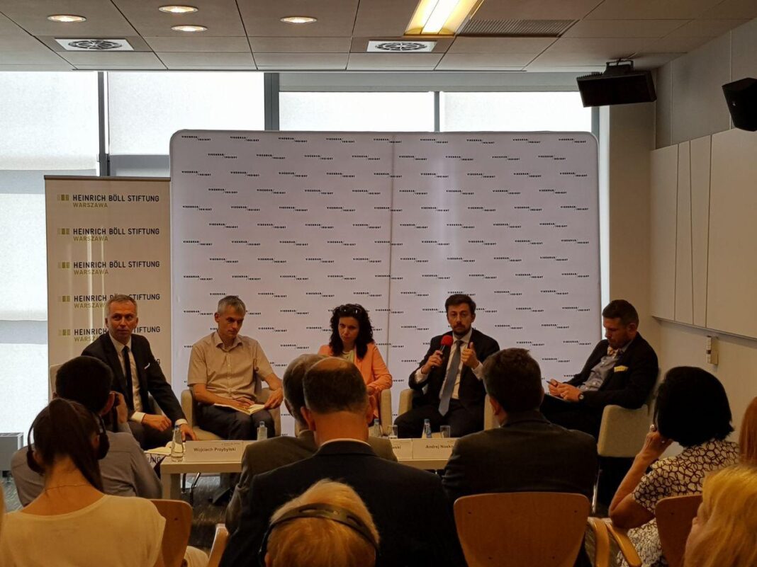 Panel o gazie na konferencji HBS i Visegrad Insigth. Fot.: BiznesAlert.pl